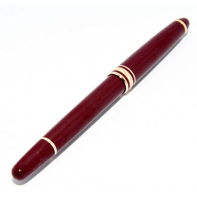 PLUMA MONTBLANC BURDEOS 14K PLUMIN F