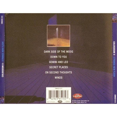Colosseum II - Strange New Flesh (CD, Album, RM)