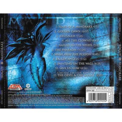 Edguy - Mandrake (CD, Album, Ltd)