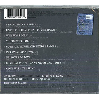 JD Allen* - Love Stone (CD, Album)