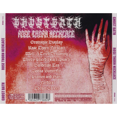 Ghost Bath - Rose Thorn Necklace (CD, Album)