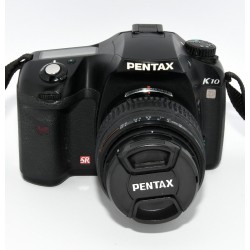 CAMARA REFLEX DIGITAL PENTAX K10 + 18-55 + 2 BATERIAS