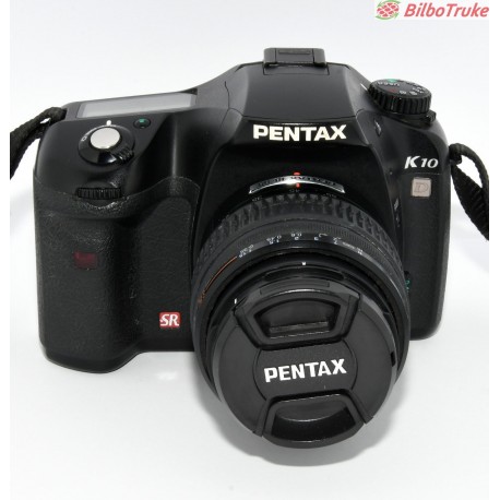 CAMARA REFLEX DIGITAL PENTAX K10 + 18-55 + 2 BATERIAS
