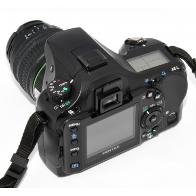 CAMARA REFLEX DIGITAL PENTAX K10 + 18-55 + 2 BATERIAS