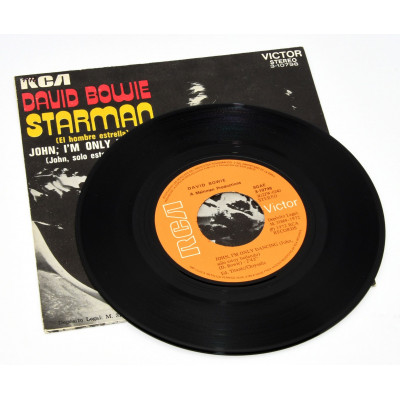 David Bowie - Starman El Hombre Estrella (7", Single, RE)