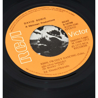 David Bowie - Starman El Hombre Estrella (7", Single, RE)