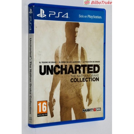 VIDEOJUEGO PS4 UNCHARTED NATHAN DRAKE COLLECTION