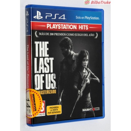VIDEOJUEGO PS4 THE LAST OF US REMASTERIZADO