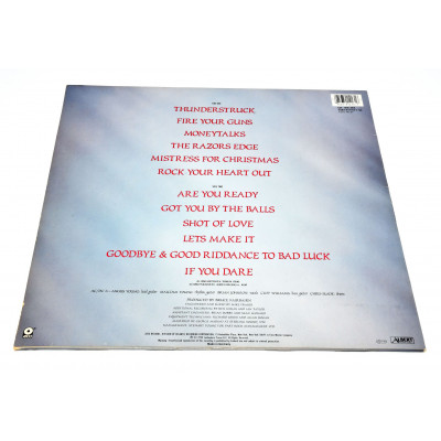 VINILO AC/DC - THE RAZORS EDGE (LP, ALBUM)