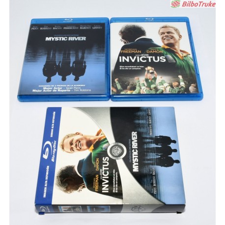 PELICULA BLURAY INVICTUS / MYSTIC RIVER