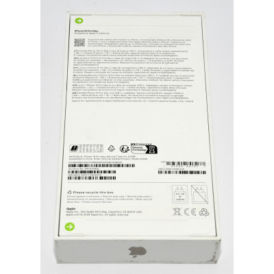 IPHONE 16 PRO MAX 512GB NATURAL TITANIUM NUEVO