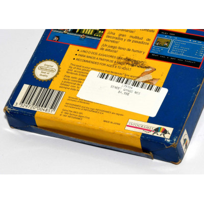 VIDEOJUEGO NES STREET GANGS