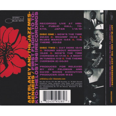 Art Blakey And The Jazz Messengers* - First Flight To Tokyo: The Lost 1961 Recordings (2xCD, Album)