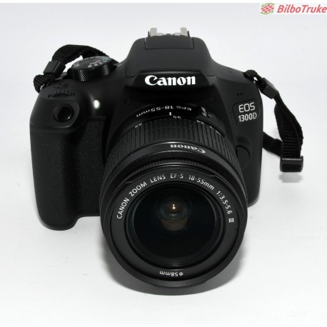 CAMARA REFLEX DIGITAL CANON EOS 1300D + 18-55MM