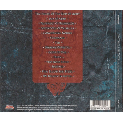 Brothers Of Metal - Prophecy Of Ragnarök (CD, Album, Ltd, Dig)