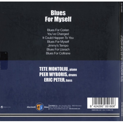 Tete Montoliu - Blues For Myself (CD, Album, RE, RM, dig)