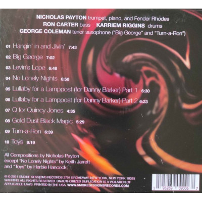 Nicholas Payton - Smoke Sessions (CD, Album)