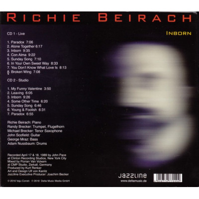 Richie Beirach* - Inborn (2xCD, Album)