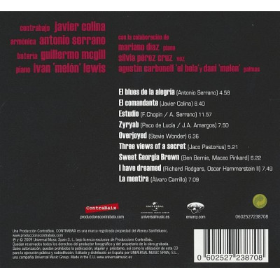 Javier Colina - Antonio Serrano (2) - Colina Serrano Project (CD, Album)