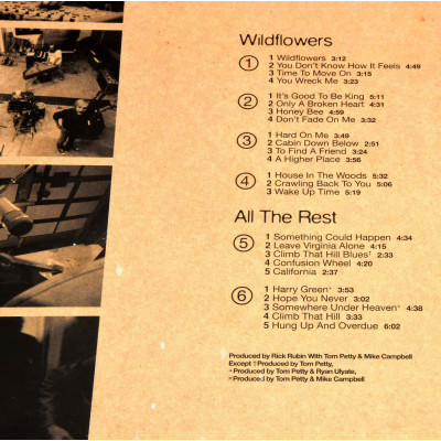 Tom Petty - Wildflowers & All The Rest (2xLP, Album, RE, RM + LP)