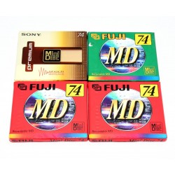 PACK 4 DISCOS MINI DISC NUEVOS