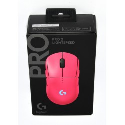 RATON GAMING LOGITECH PRO 2 LIGHTSPEED ROSA NUEVO
