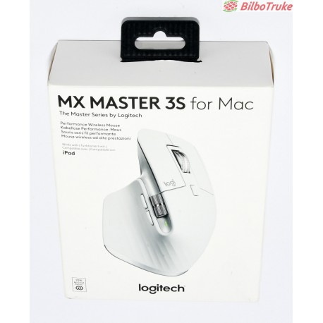 RATON ERGONOMICO LOGITECH MX MASTER 3S FOR MAC NUEVO