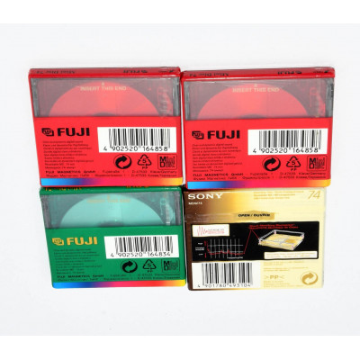 PACK 4 DISCOS MINI DISC NUEVOS