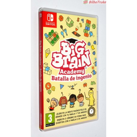 VIDEOJUEGO SWITCH BIG BRAIN ACADEMY BATALLA DE INGENIO