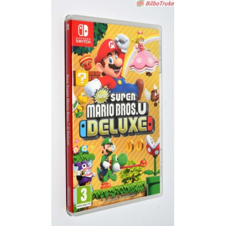 VIDEOJUEGO NINTENDO SWITCH SUPER MARIO BROS U DELUXE