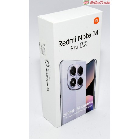 XIAOMI REDMI NOTE 14 PRO 5G 256GB NEGRO PRECINTADO