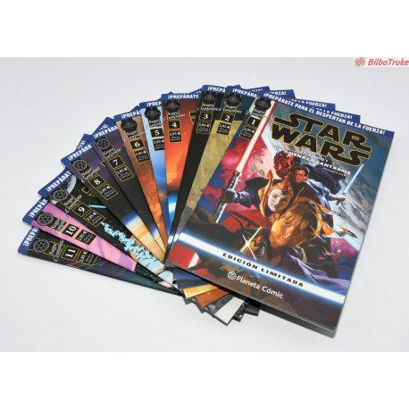 COLECCION COMICS STAR WARS - 11 TOMOS