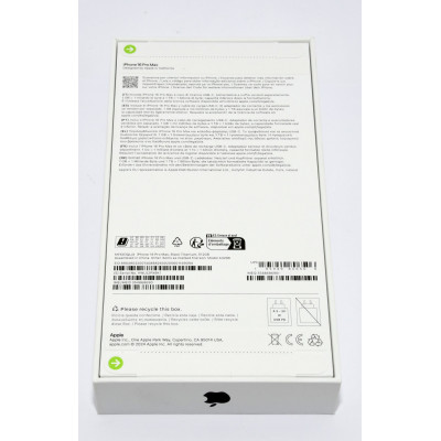 APPLE IPHONE 16 PRO MAX 512GB BLACK TITANIUM PRECINTADO