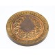MEDALLA HOLANDESA BRONCE WILHEMINA KONINGIN DER NEDERLNADEN VOEDINGS TENTOONSTELLINS AMASTERDAM 1894