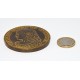 MEDALLA HOLANDESA BRONCE WILHEMINA KONINGIN DER NEDERLNADEN VOEDINGS TENTOONSTELLINS AMASTERDAM 1894