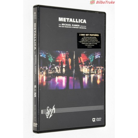 Metallica - S&M With Michael Kamen Conducting The San Francisco Symphony Orchestra (2xDVD-V, Multichannel, PAL)