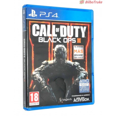 VIDEOJUEGO PS4 COD BLACK OPS 3