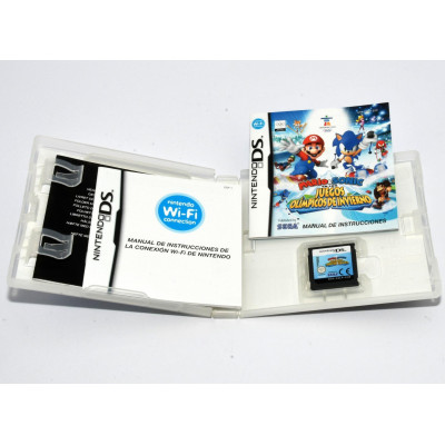 VIDEOJUEGO NINTENDO DS MARIO SONIC JUEGOS OLIMPICOS INVIERNO DS