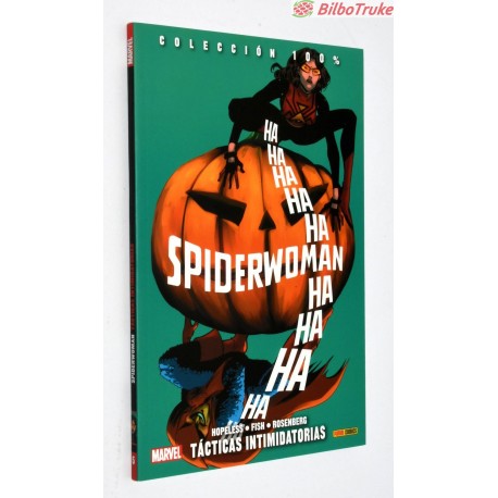 COMIC MARVEL 100% SPIDERWOMAN MARVEL 100% TACTICAS INTIMIDATORIAS