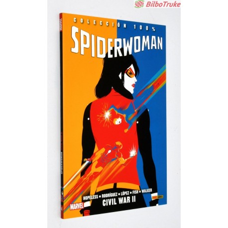 COMIC MARVEL 100% SPIDERWOMAN 4 CIVIL WAR II