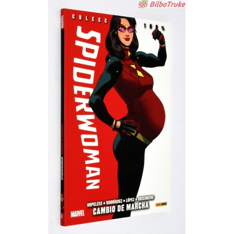 COMIC MARVEL 100% SPIDERWOMAN 3 CAMBIO DE MARCHA