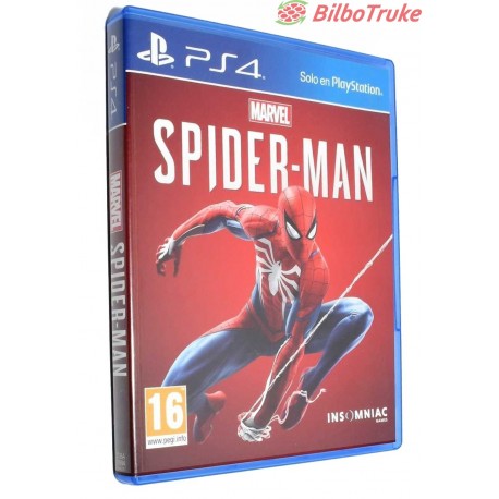 VIDEOJUEGO PS4 SPIDER MAN