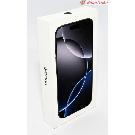 APPLE IPHONE 16 PRO 256GB BLACK TITANIUM PRECINTADO