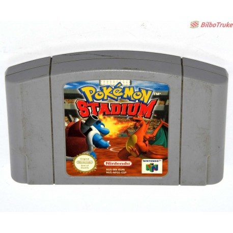 VIDEOJUEGO N64 POKEMON STADIUM