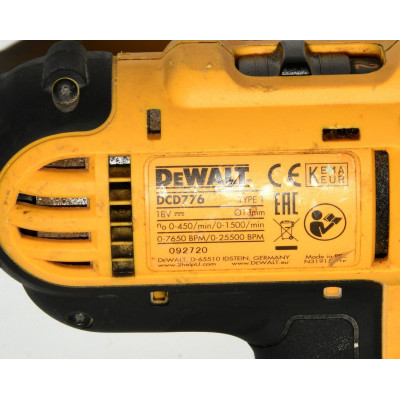 TALADRO 18V DEWALT DCD776