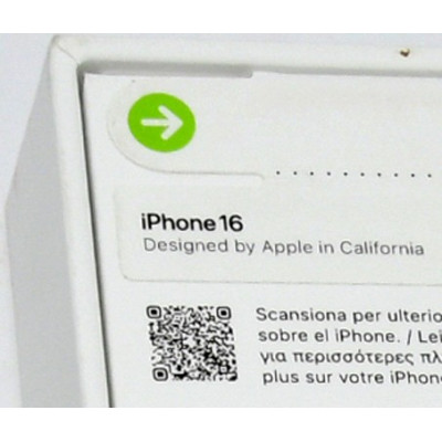 IPHONE 16 128GB AZUL NUEVO