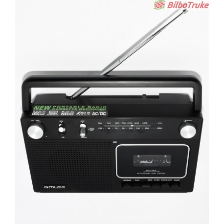RADIO Cassette Muse M-152 RC CON AUX