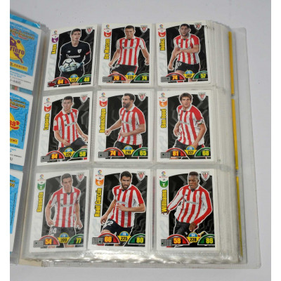 ALBUM DE CROMOS DE LA LIGA ADRENALYN 2017-2018 INCOMPLETO