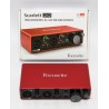INTERFAZ AUDIO FOCUSRITE SCARLETT 2I2