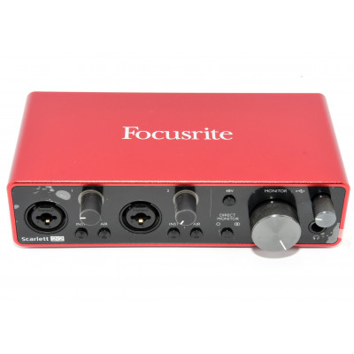 INTERFAZ AUDIO FOCUSRITE SCARLETT 2I2